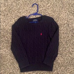 Polo by Ralph Lauren-Boys navy sweater